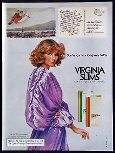 Retro Sexy Cigarette Ads #19704076