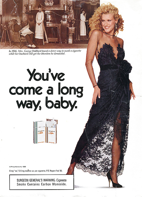 Retro Sexy Cigarette Ads #19704092