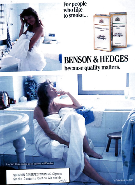 Retro Sexy Cigarette Ads #19704113