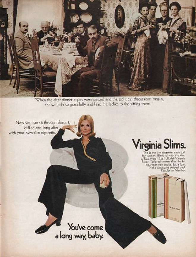Retro Sexy Cigarette Ads #19704153