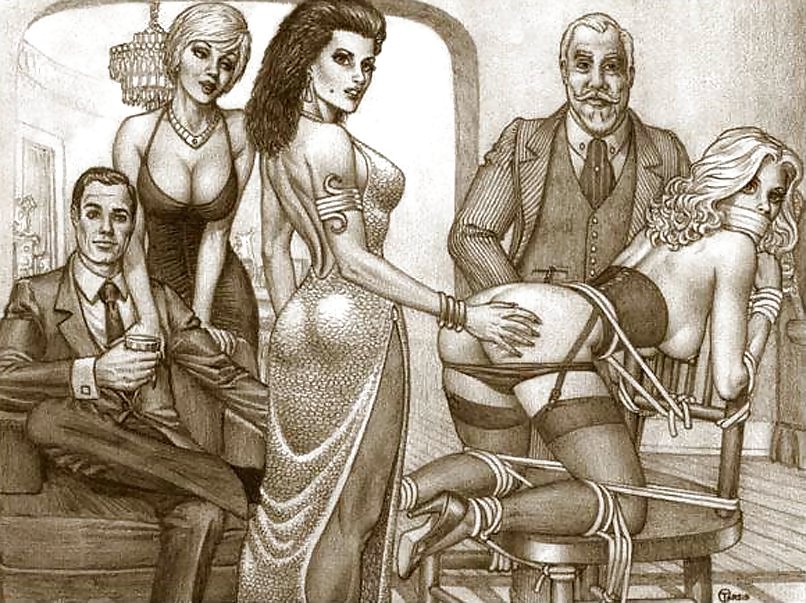 BDSM illustrations & cruel Art #21370138