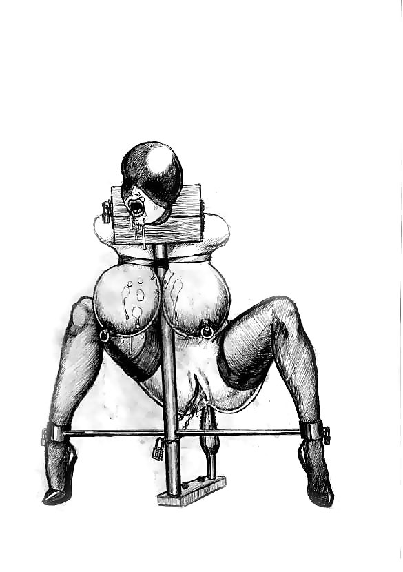 BDSM illustrations & cruel Art #21370234