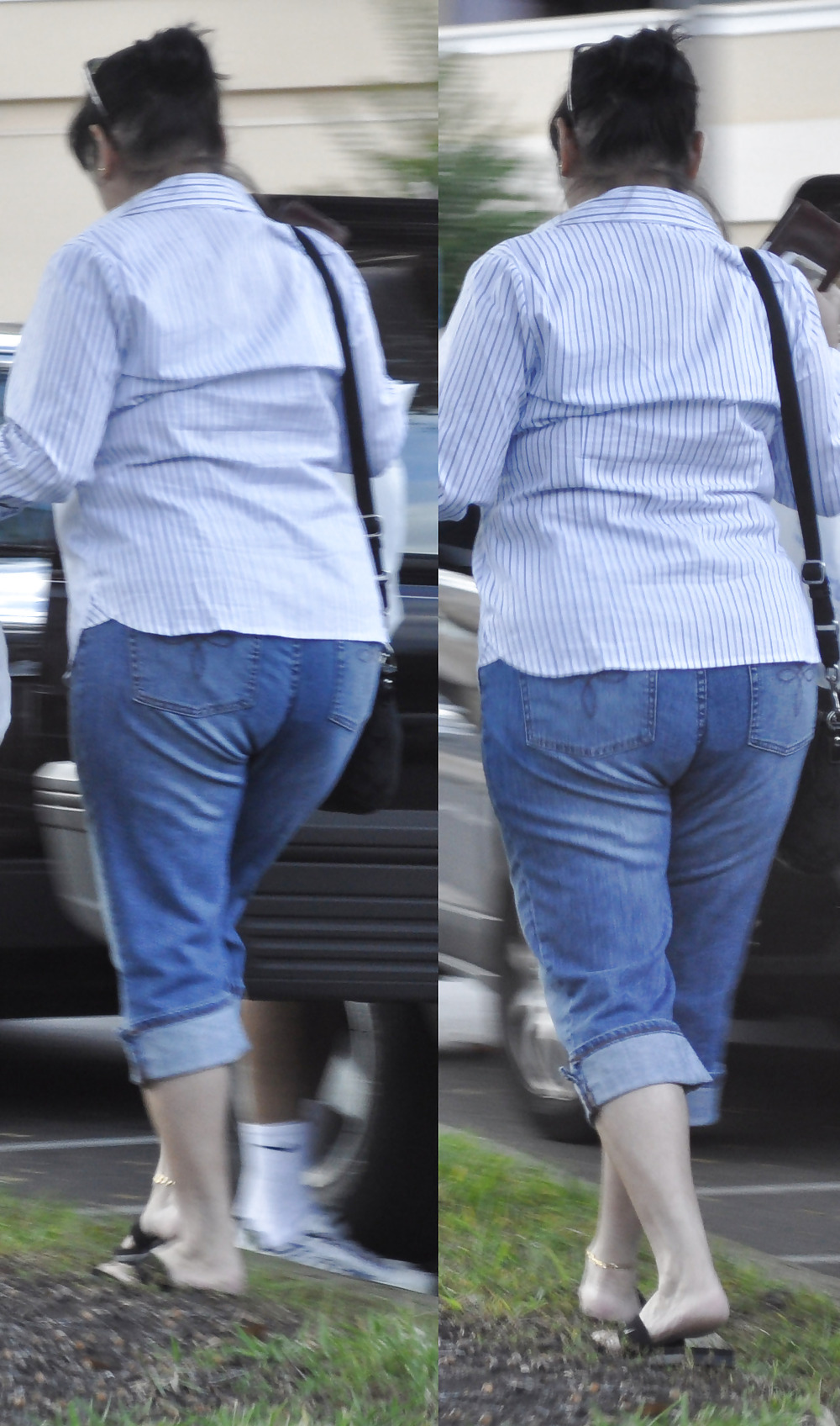 Fat Asses In Jeans - Public Creepin #14446630