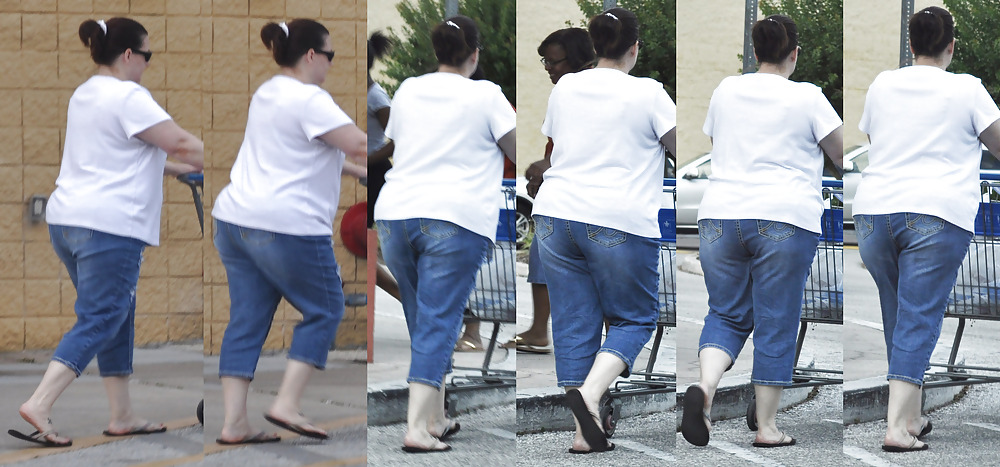 Fat Asses In Jeans - Public Creepin #14446640