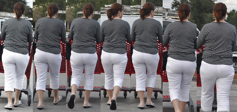 Fat Asses In Jeans - Public Creepin #14446671