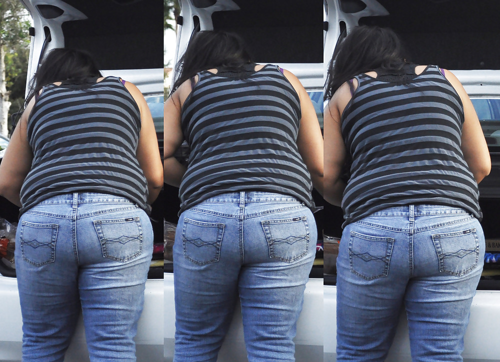 Fat Asses In Jeans - Public Creepin #14446717