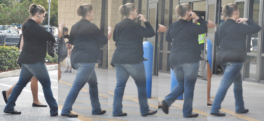 Fat Asses In Jeans - Public Creepin #14446764