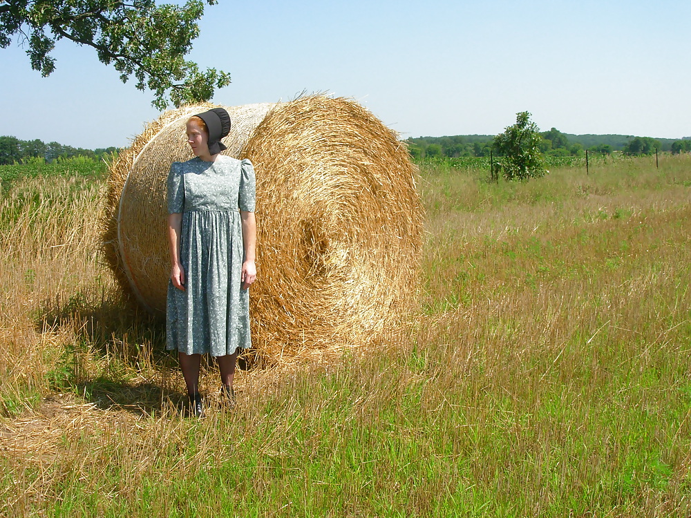 Rotschopf Amish Mädchen Belle #4847558