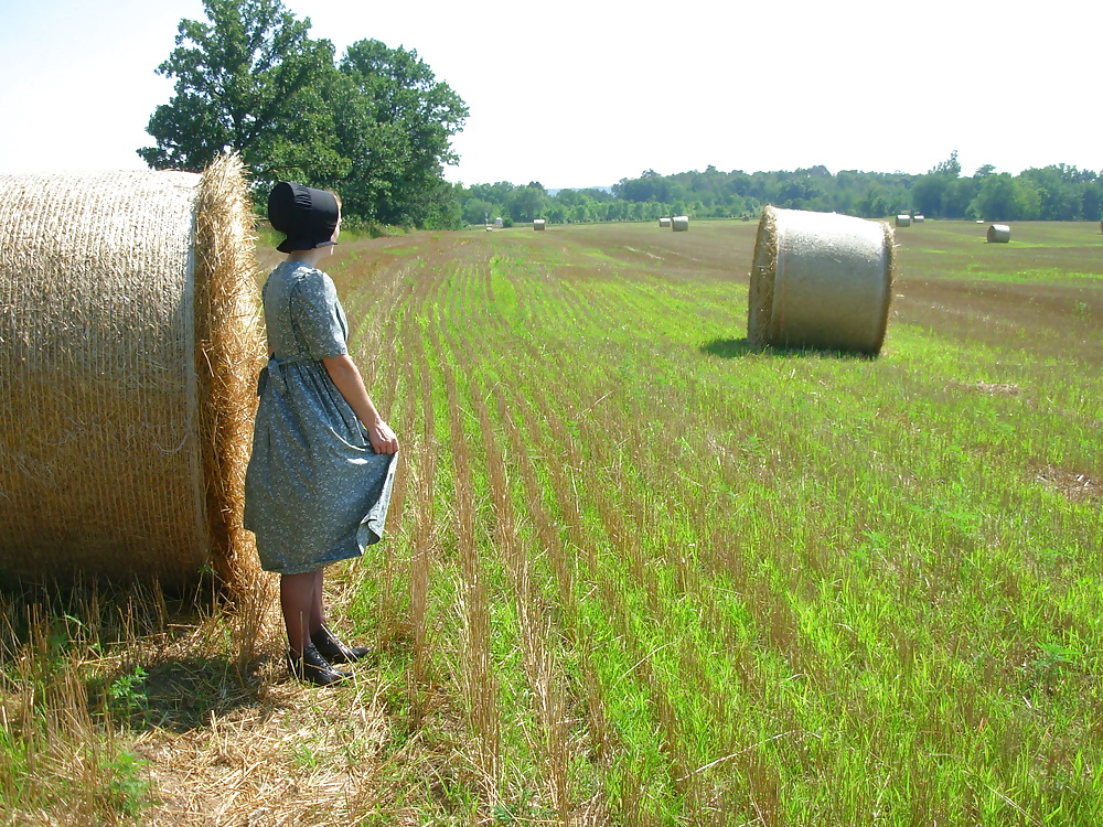 Rotschopf Amish Mädchen Belle #4847687