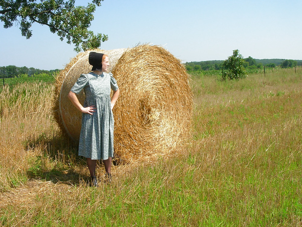 Rotschopf Amish Mädchen Belle #4847892