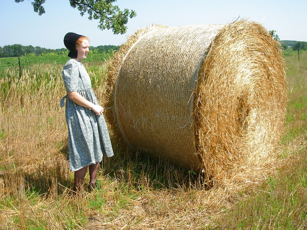 Rotschopf Amish Mädchen Belle #4848109