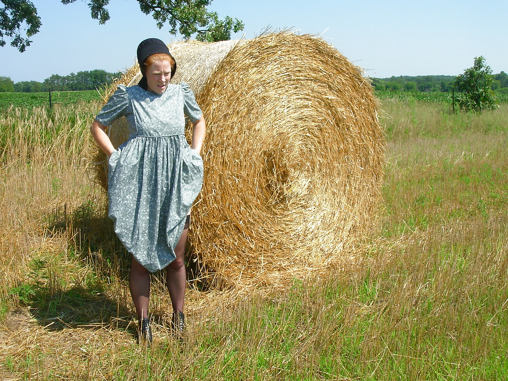 Rotschopf Amish Mädchen Belle #4848214