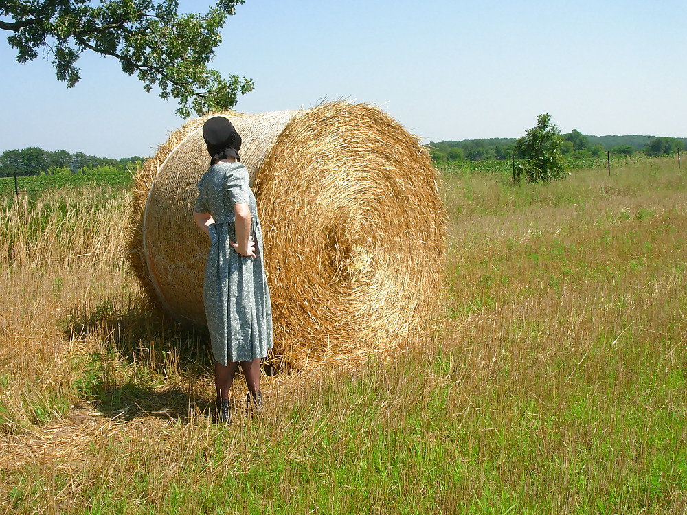 Rotschopf Amish Mädchen Belle #4848314