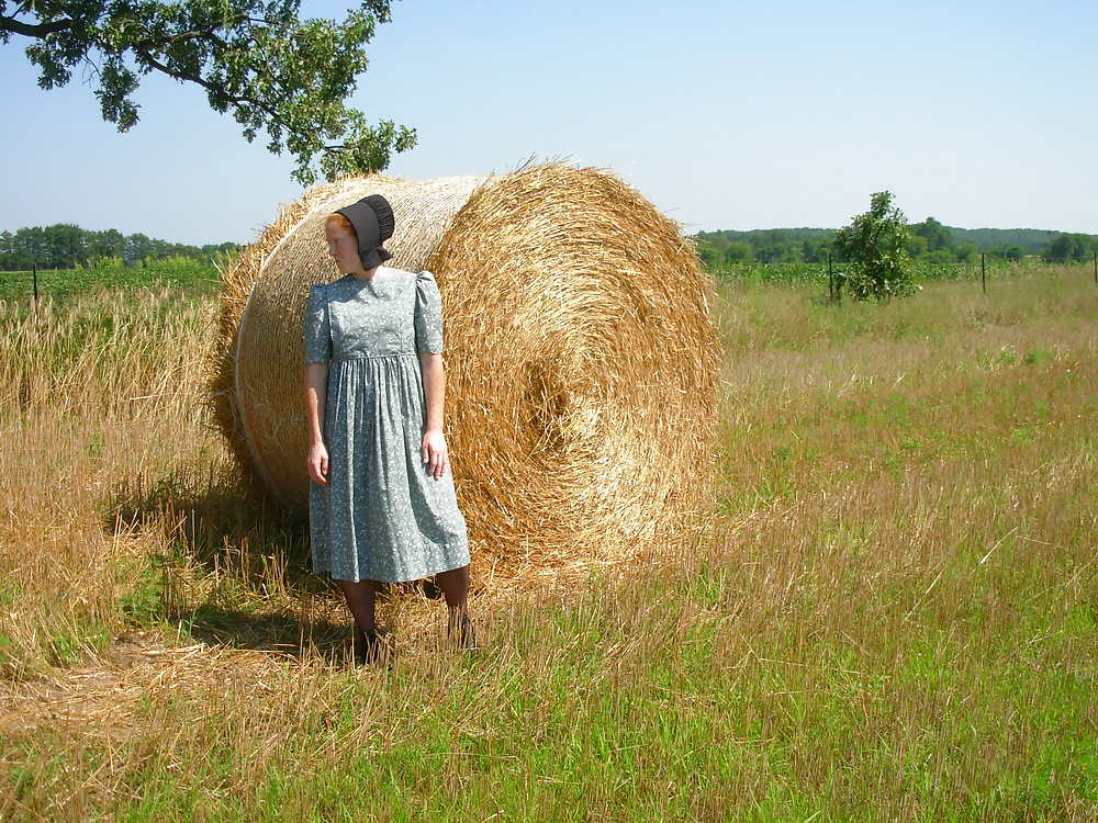 Rotschopf Amish Mädchen Belle #4848363