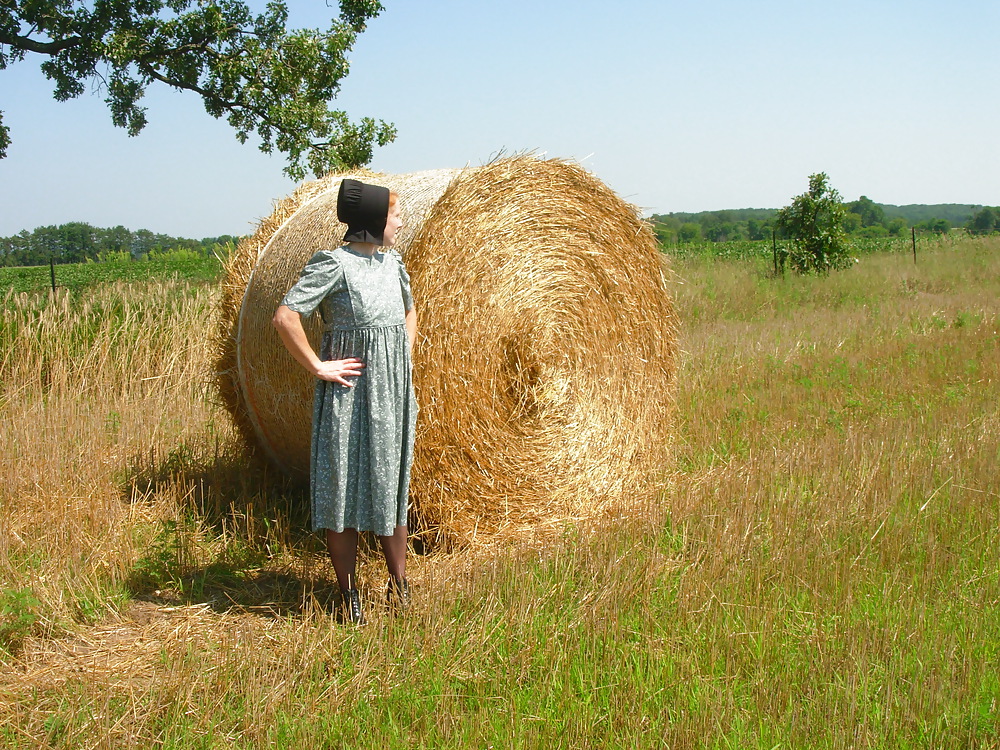 Rotschopf Amish Mädchen Belle #4848417