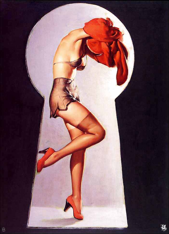 Sexy Vintage Pin - Up Art #6041562