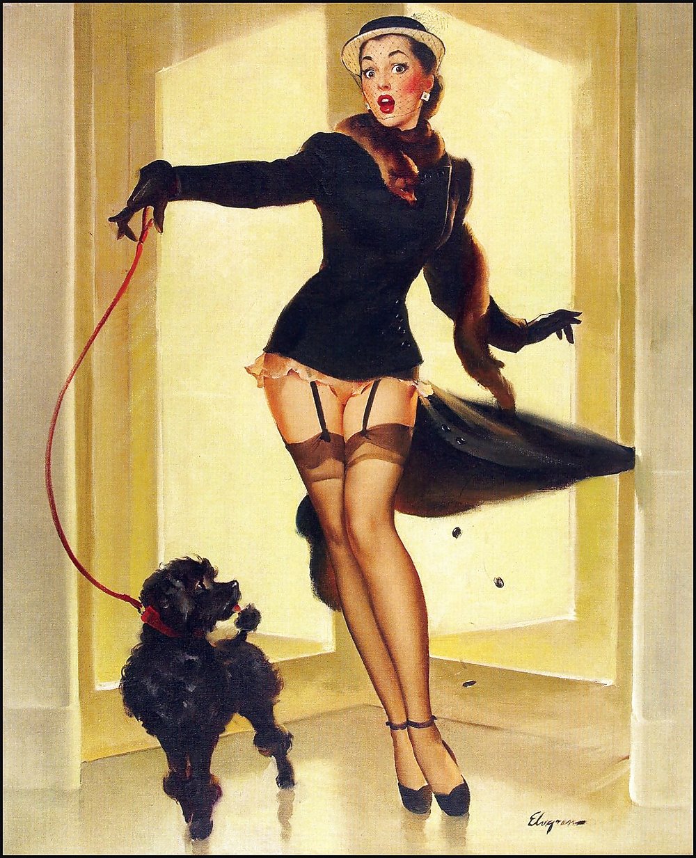 Sexy Vintage Pin - Up Art #6041605
