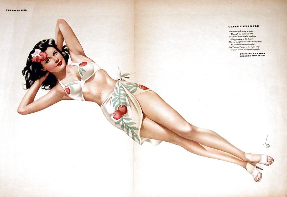 Sexy Vintage Pin - Up Art #6041625