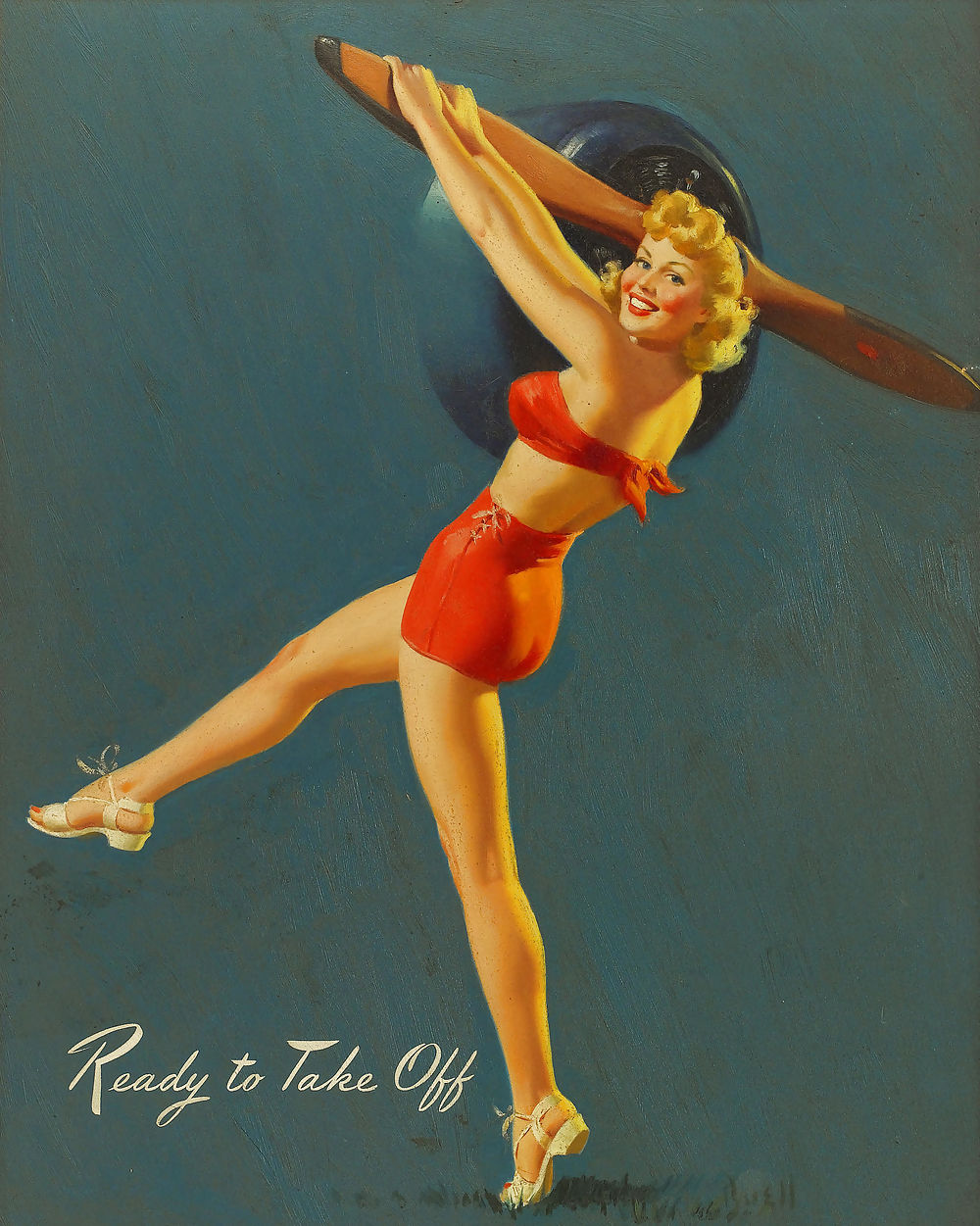 Sexy Vintage Pin - Up Art #6041637