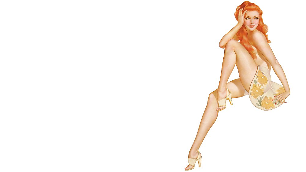 Sexy Vintage Pin - Up Art #6041652