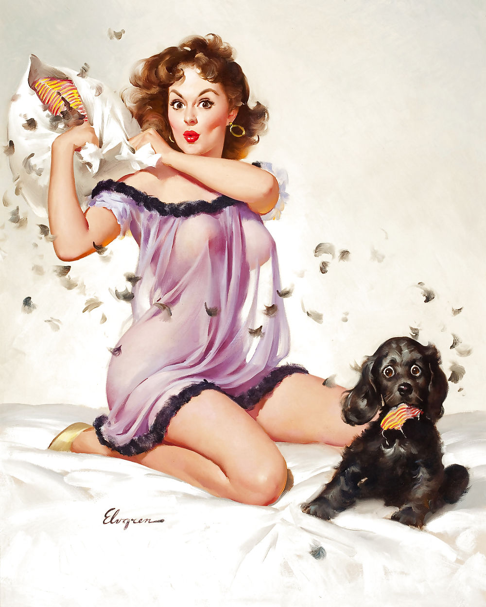 Sexy Vintage Pin - Up Art #6041674