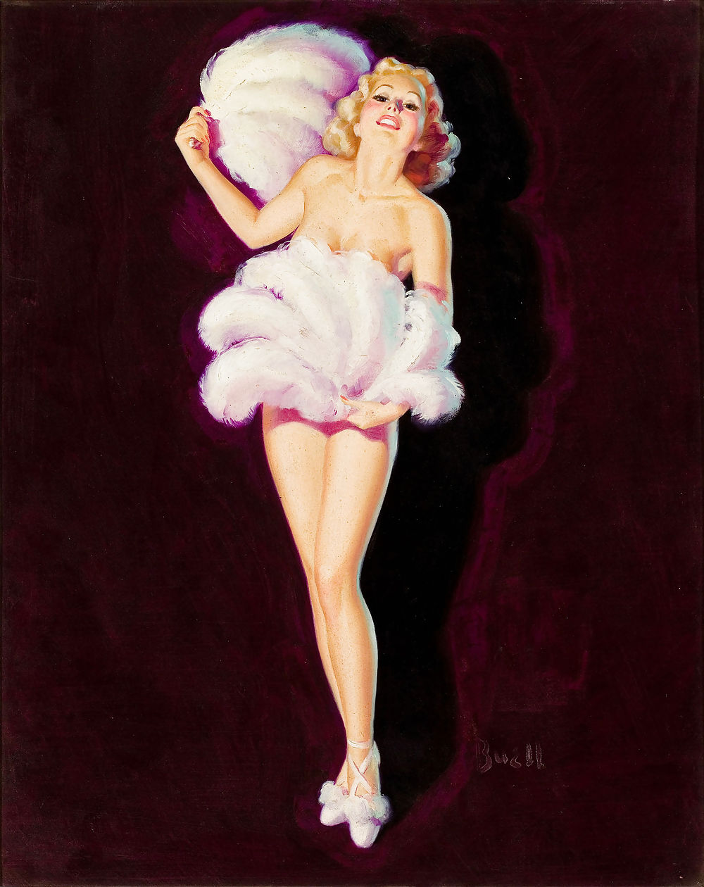 Sexy Vintage Pin - Up Art #6041699