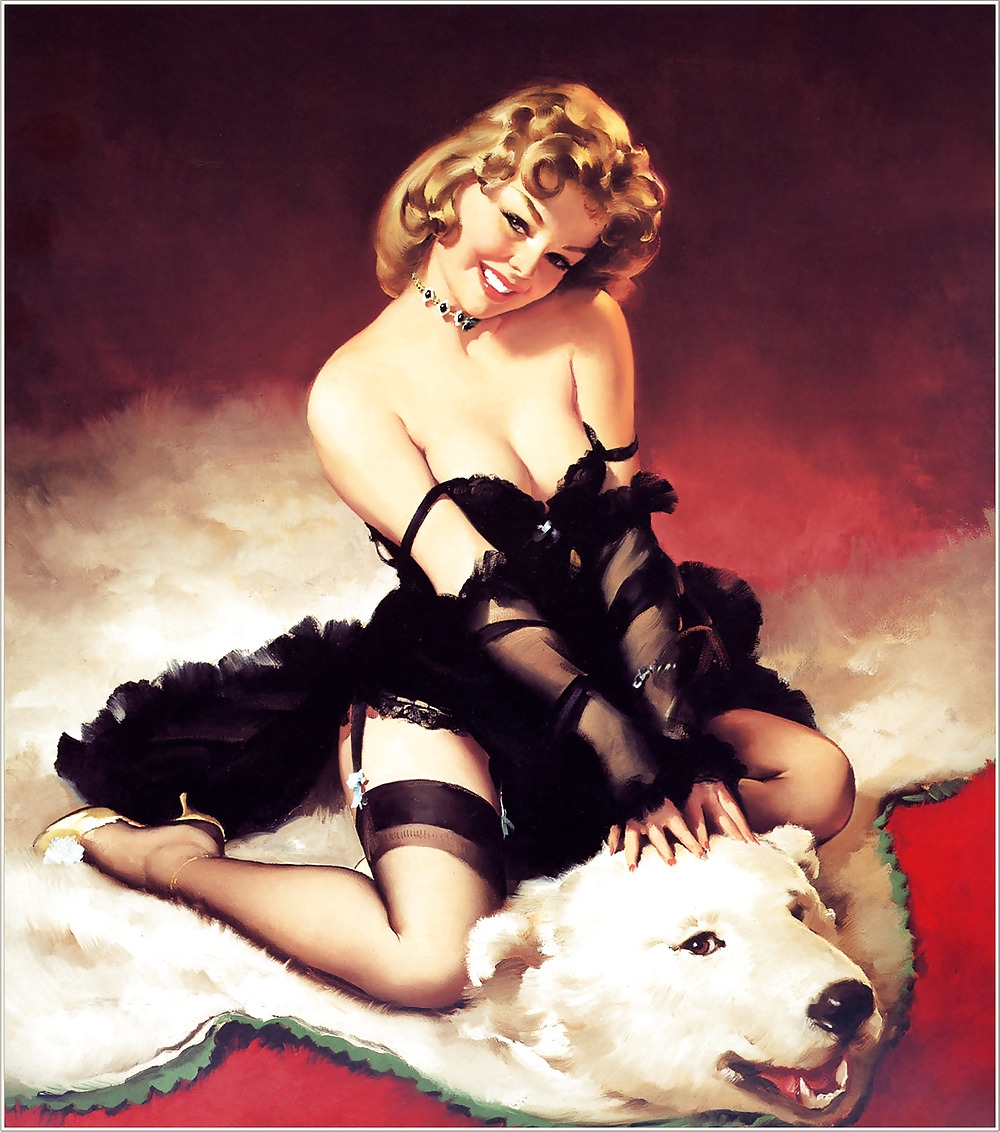 Sexy Vintage Pin - Up Art #6041718
