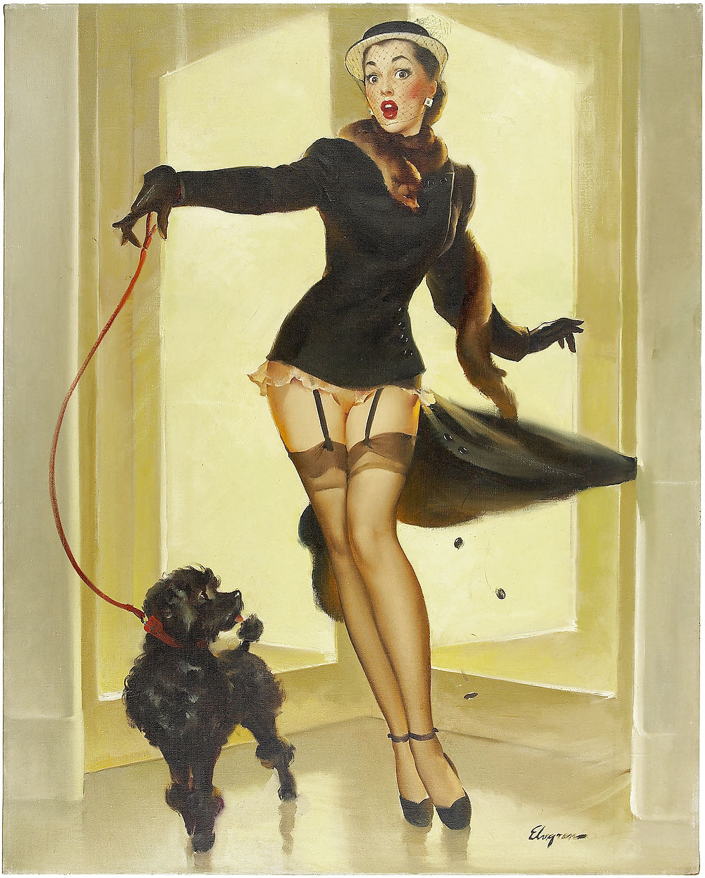 Sexy Vintage Pin - Up Art #6041741