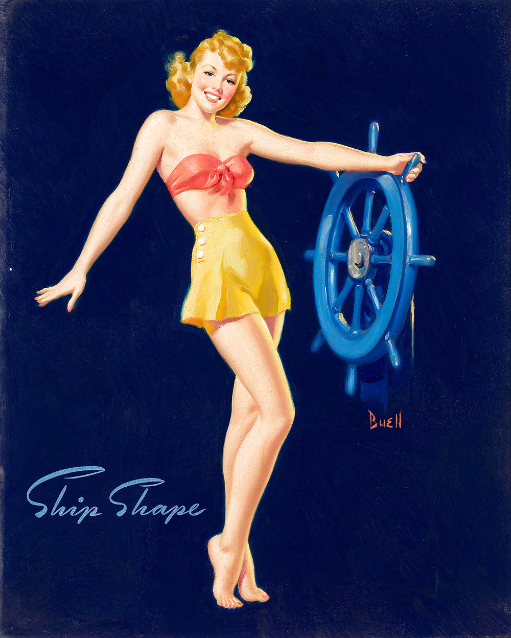 Sexy Vintage Pin - Up Art #6041758