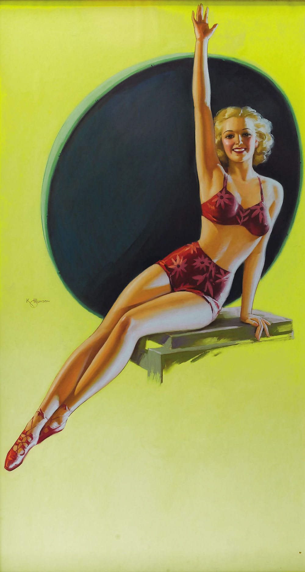 Sexy Vintage Pin - Up Art #6041821