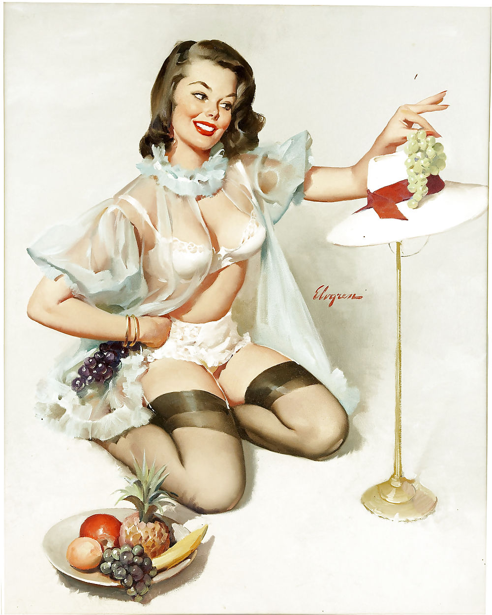 Sexy Vintage Pin - Up Art #6041847