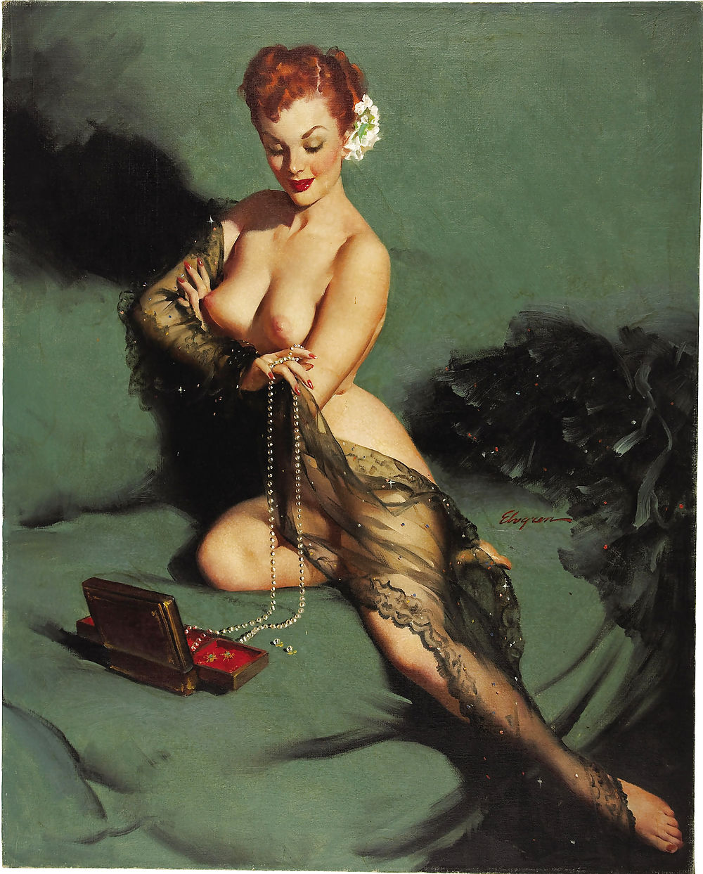 Sexy Vintage Pin - Up Art #6041859