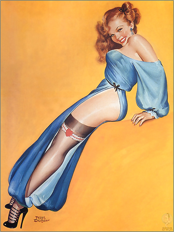 Sexy Vintage Pin - Up Art #6041980