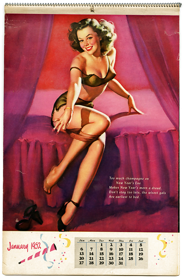 Sexy Vintage Pin - Up Art #6041992