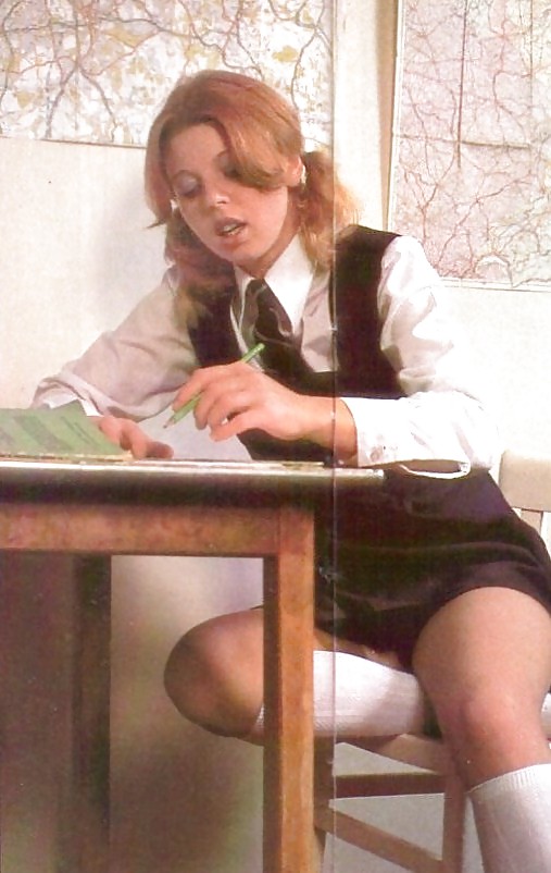 Retro school uniform slut wife #8373362