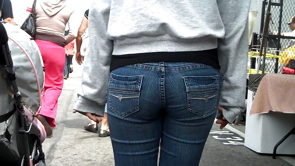 Butts are nice in ass tight jeans  #3591063