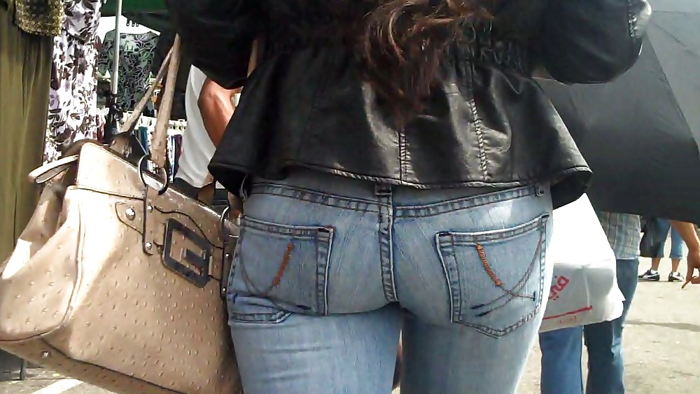 Butts are nice in ass tight jeans  #3591322