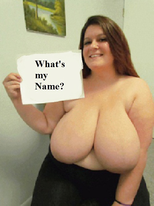 BBW Big Tits ....... Who is she? #17082540