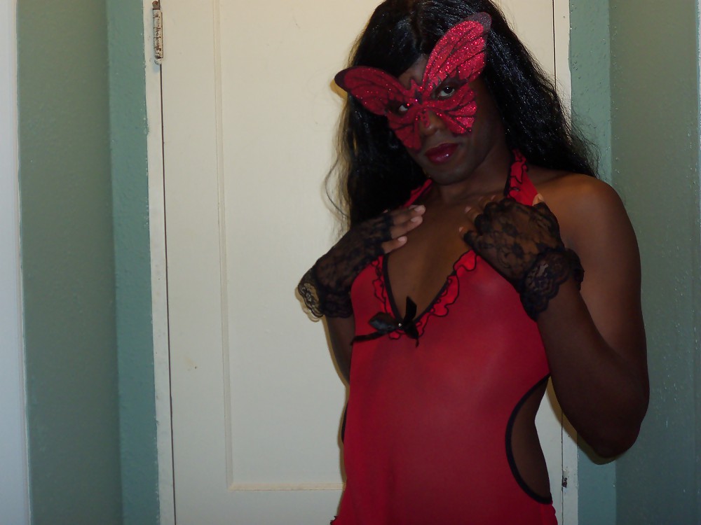 Rot See-thru Und Netzstrümpfe !!! #13999521
