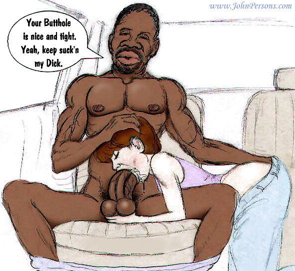 Interracial Cartoon #12604921