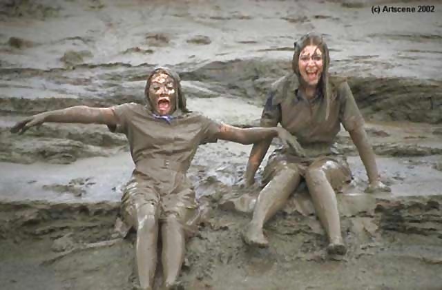 Wet, messy and muddy girls 2 #3608437