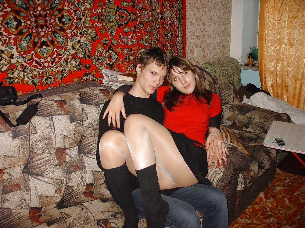 Reale couple in pantyhose #2355185