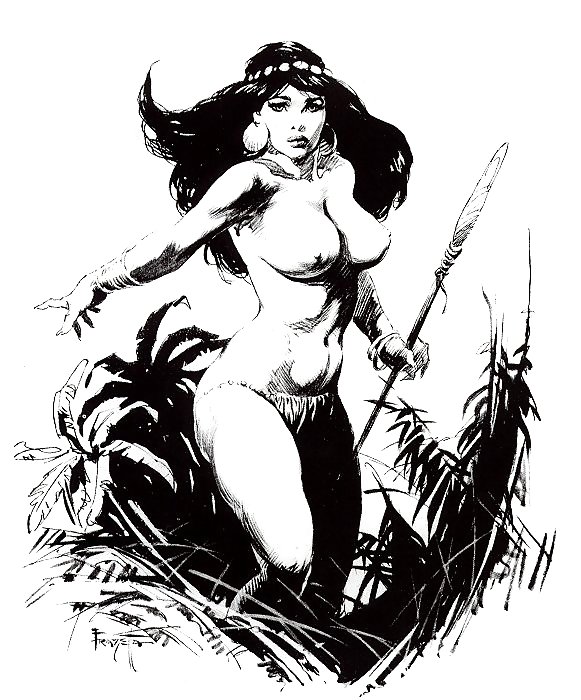 Le donne di f.frazetta 
 #806816