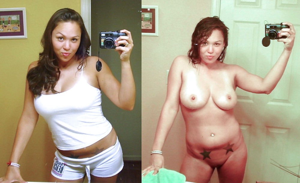 Big tits dressed-undressed 01. #14251744