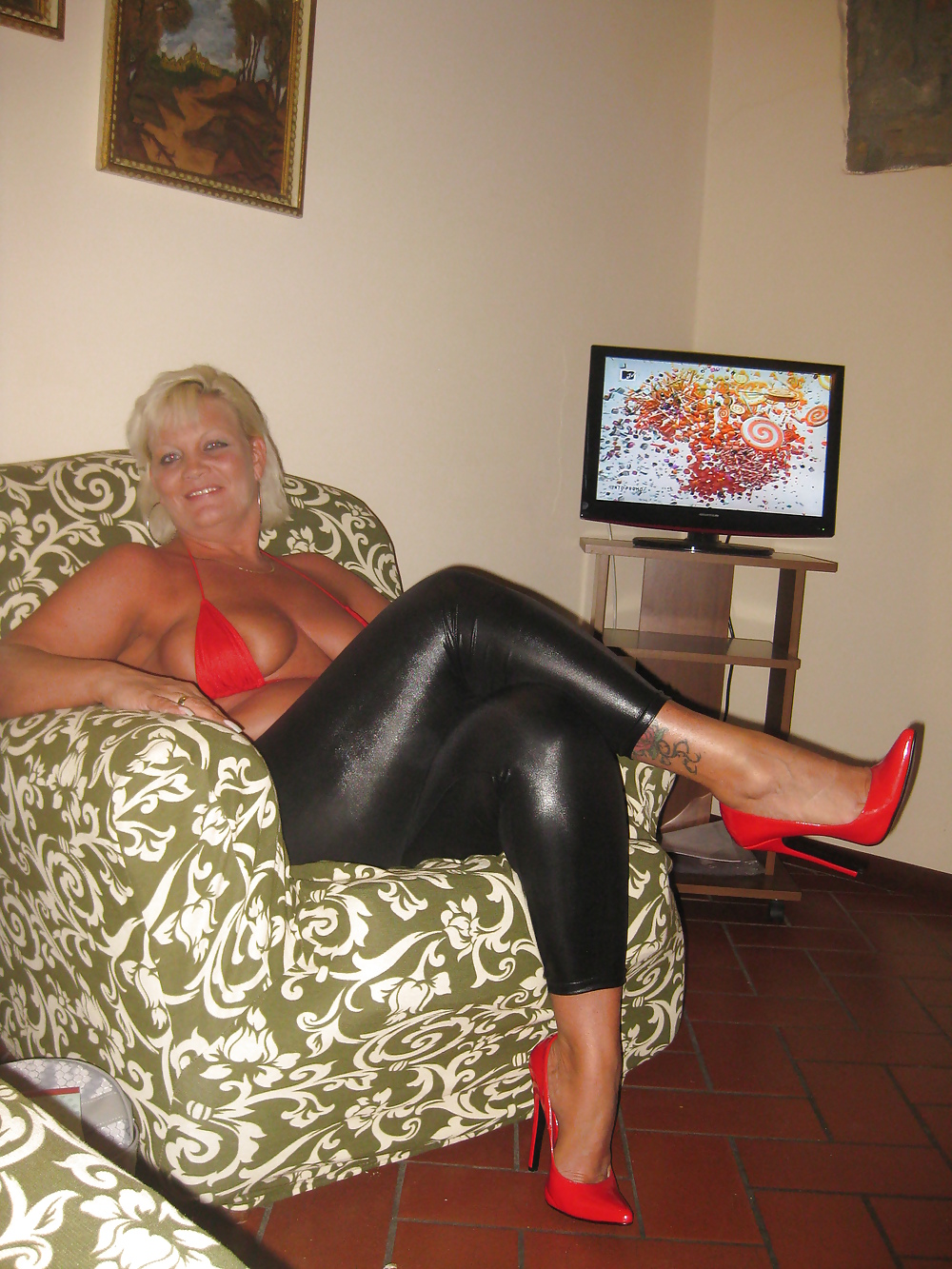 Gina White Love High Heels and more
 #5104092