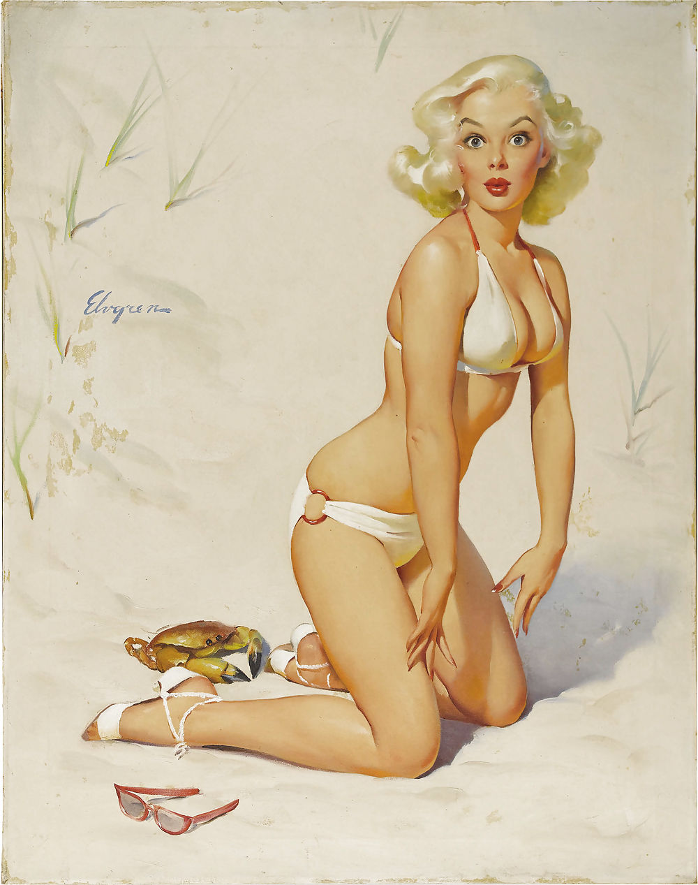 Sexy Vintage Pin - Up Art 2 #6071751