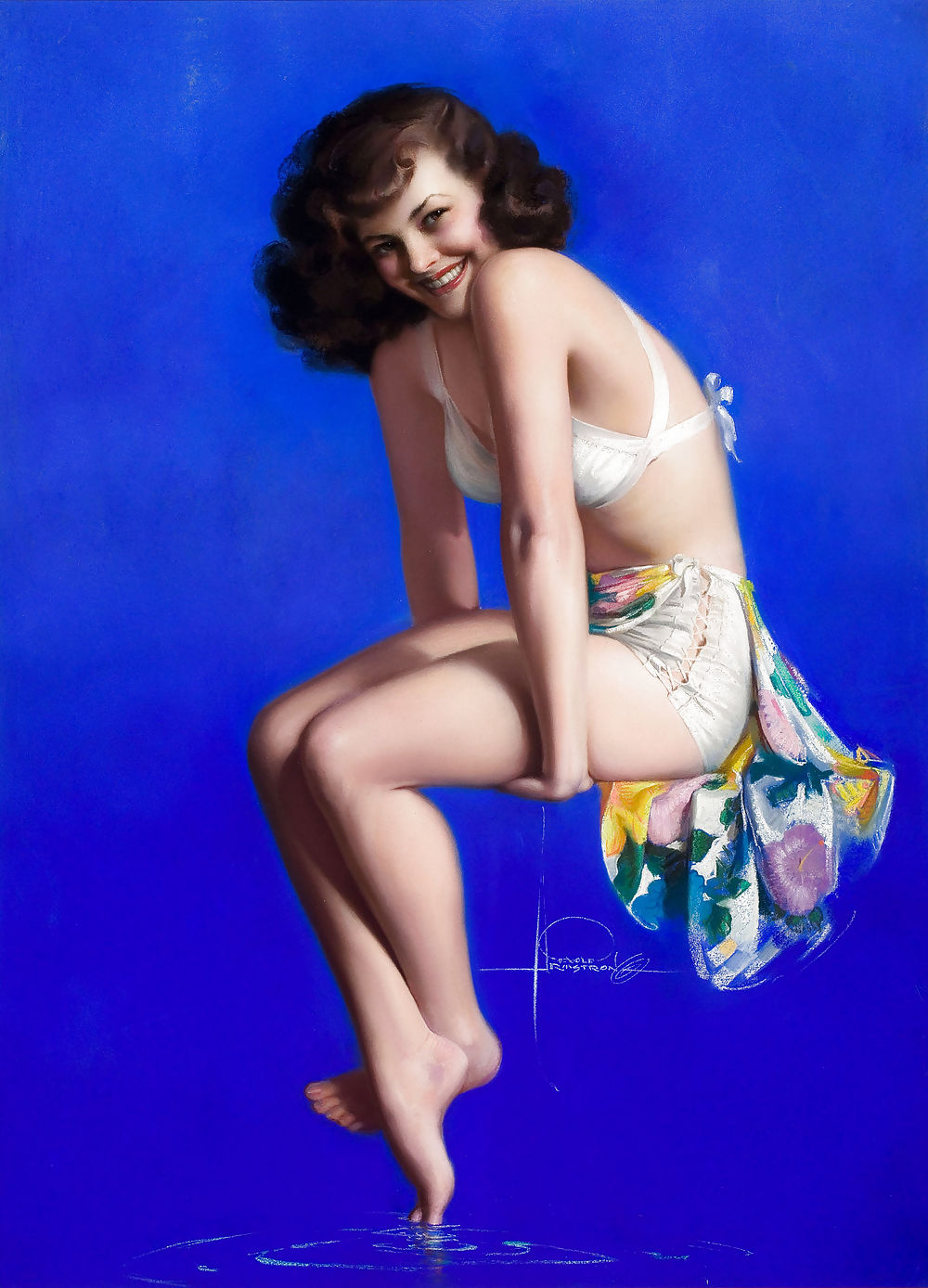 Sexy Vintage Pin - Up Art 2 #6071889