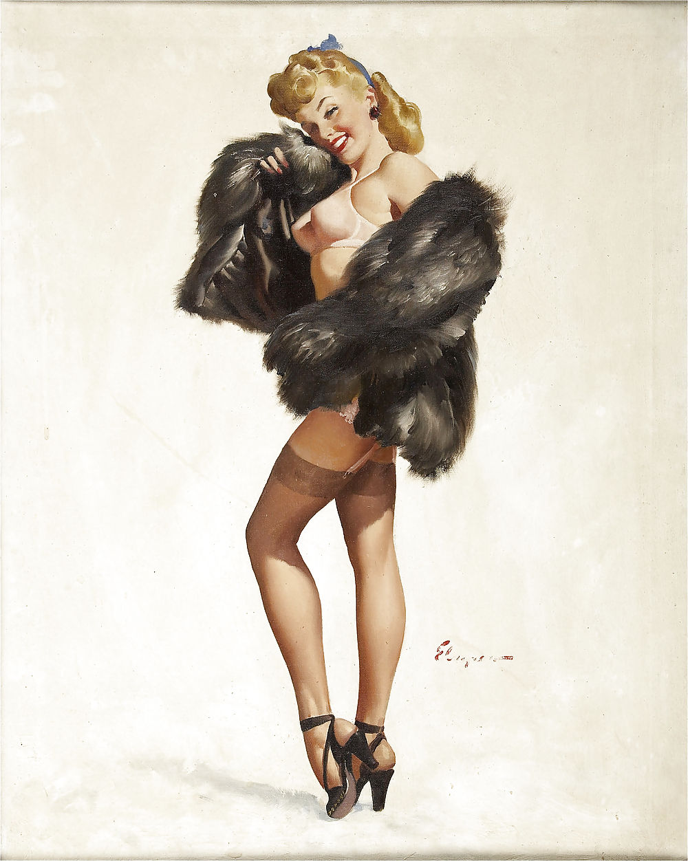 Sexy Vintage Pin - Up Art 2 #6071943