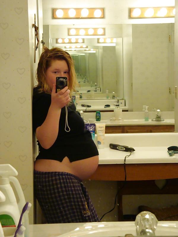 Amateur PREGNANT teen selfshot part 1 #2206884