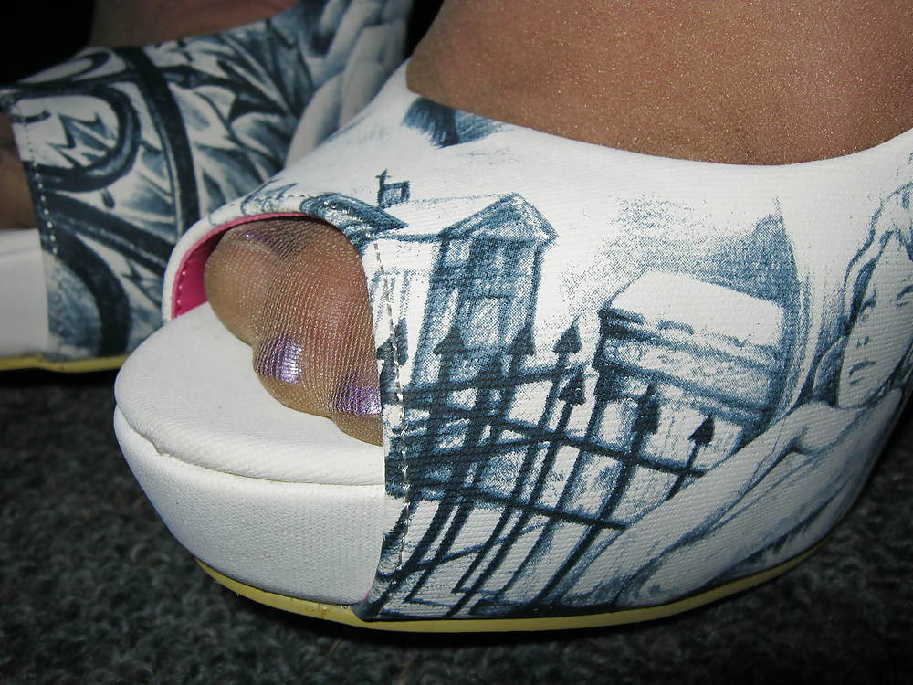 Stocking Toes in Heels #22316798